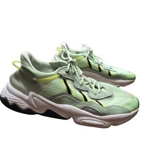 Adidas Ozweego "Glow Green" sneakers Men's Size 11.5